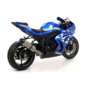 Tobă finală complet ARROW RACE TECH COMPETITION EVO FULL TITANIUM SYSTEM pentru Suzuki GSK-R1000 2017-, Titan