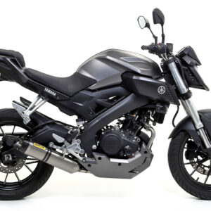 Tobă finală ARROW THUNDER pentru Yamaha MT125 2014-, Titan (Doar cu Galerie evacuare ARROW)