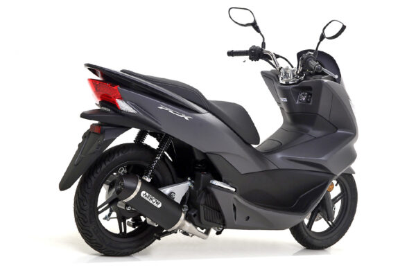 Tobă finală ARROW DARK URBAN pentru Honda PCX125 / PCX150 Anul modelului 2012-2017