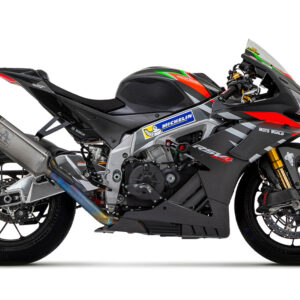 Tobă finală ARROW Racing PISTA cu țeavă intermediară din titan pentru Aprilia RSV4 1100 Factory 2019-2020