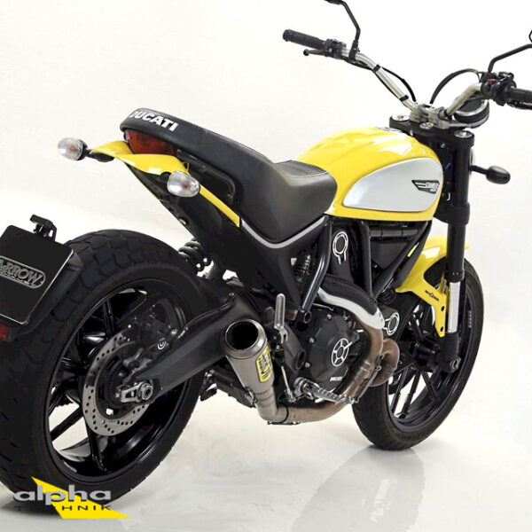 Tobă finală ARROW PRO-RACING pentru Ducati Scrambler 2015-2016, Titan