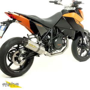 Galerie evacuare ARROW Racing pentru KTM 690 Duke 2008-11, fără catalizator