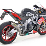 Tobă finală ARROW GP2 pentru Aprilia RSV4RR / RF 2015- din Titan