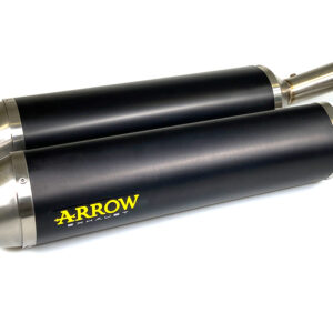 Tobă finală ARROW RACE TECH pentru Aprilia RSV1000R / Tuono 1000R 2004-10 din Aluminium, negru