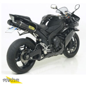 Tobă finală ARROW THUNDER pentru YZF-R1 2007-2008, Carbon