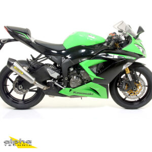 Tobă finală ARROW X-KONE pentru Kawasaki ZX-6R 2009-2016, Oțel inoxidabil