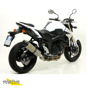 Tobă finală ARROW RACE TECH pentru Suzuki GSR750 2011-16 / GSX-S750 2017- din Titan