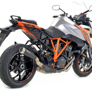 ARROW DARK PRO RACE Tobă finală pentru KTM 1290 Superduke R 2017- / Superduke GT 2017-21, Oțel inoxidabil negru