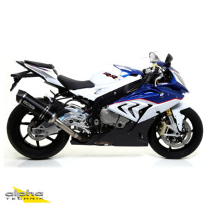 Tobă finală ARROW RACE TECH pentru BMW S1000RR 2015-16 / S1000R 2014-16 din Aluminium, negru