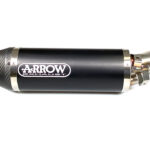 Tobă finală ARROW RACE TECH pentru BMW S1000XR 2015-16 din Aluminium, negru