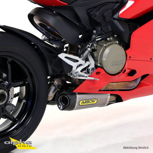 Tobă finală ARROW WORKS Titan pentru Ducati 1299 Panigale 2015-2016