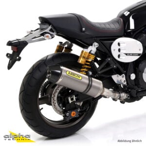 Tobă finală ARROW RACE TECH pentru Yamaha XJR1300 2007-16 din Titan