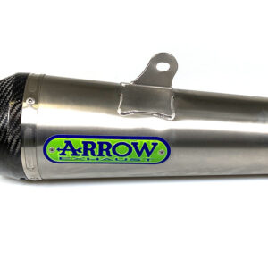 Tobă finală ARROW X-KONE pentru Yamaha XJR1300 2007-2016, Oțel inoxidabil (doar cu țeavă intermediară ARROW)