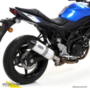 Tobă finală ARROW RACE TECH pentru Suzuki SV650 2016- din Aluminium