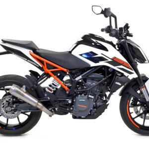 Tobă finală ARROW PRO-RACE pentru KTM 125 Duke / 390 Duke 2017-, Oțel inoxidabil