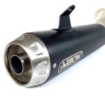 Tobă finală ARROW DARK PRO-RACE pentru Ducati 959 Panigale 2016-2019, Oțel inoxidabil negru