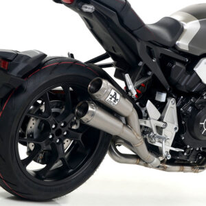 Tobă finală ARROW DARK PRO-RACE pentru Honda CB1000R 2018-, Oțel inoxidabil negru