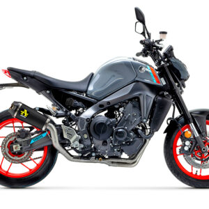 Tobă finală ARROW DARK WORKS pentru Yamaha MT09 2021-, Oțel inoxidabil negru cu Carbon