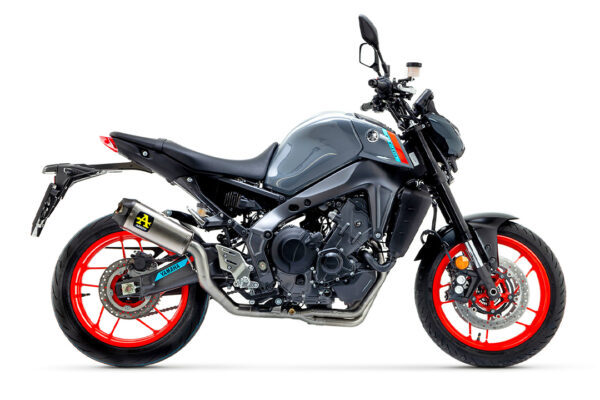 Tobă finală ARROW WORKS pentru Yamaha MT09 2021-, Titan u. Carbon