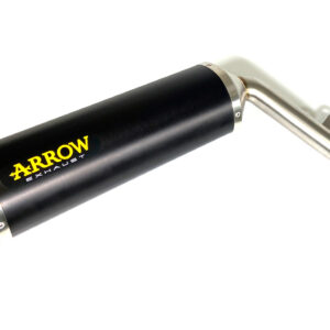 Tobă finală ARROW RACE TECH pentru Honda XL650V Transalp 2000-07 din Aluminium, negru