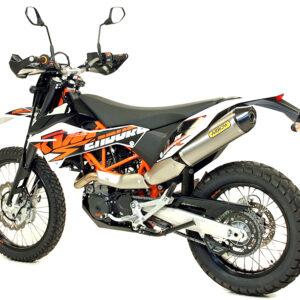 Tobă finală ARROW RACE TECH Titan pentru KTM 690 Enduro / Enduro R / SMC / SMC R Anul modelului 2009-