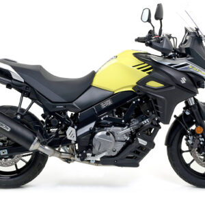 Tobă finală ARROW RACE TECH pentru Suzuki V-Strom 650 2017- din Aluminium, negru