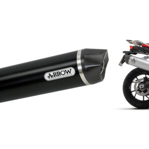 Tobă finală ARROW MAXI RACE TECH DARK Aluminium pentru BMW F 750 GS/ F 850 GS Anul modelului 2021-