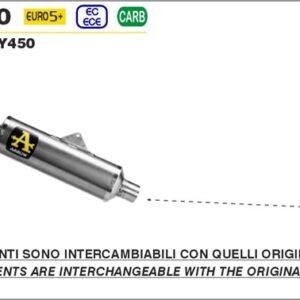 Tub intermediar ARROW Kove 450 Rally