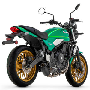 Tobă finală complet ARROW DARK REBEL cu capăt din carbon pentru Kawasaki Z650 RS Anul modelului 2021-