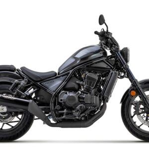 Tobă finală ARROW REBEL DARK Sip-On cu capăt din carbon pentru Honda CMX 1100 Rebel Anul modelului 2021-