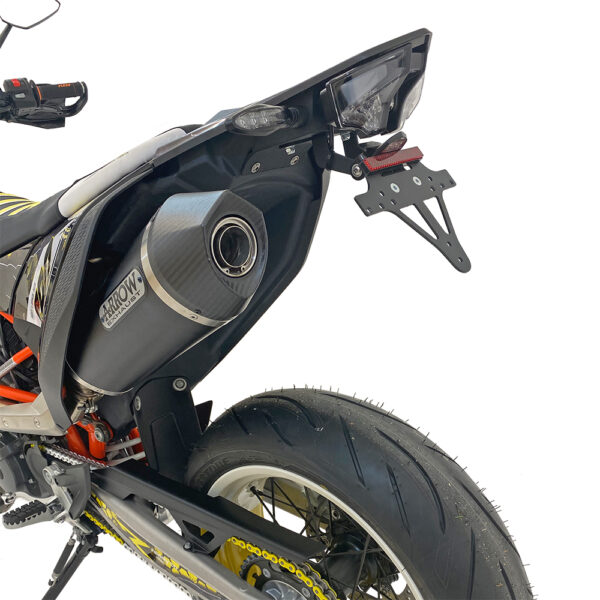 Tobă finală ARROW DARK RACE-TECH pentru KTM 690 SMC R / Enduro R și GASGAS SM 700 / ES 700