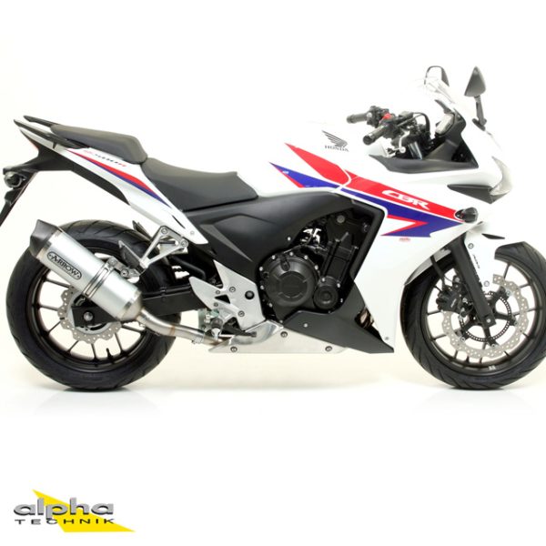 Tobă finală ARROW RACE TECH pentru Honda CB500F / CBR500R / CB500X 2013- din Aluminium