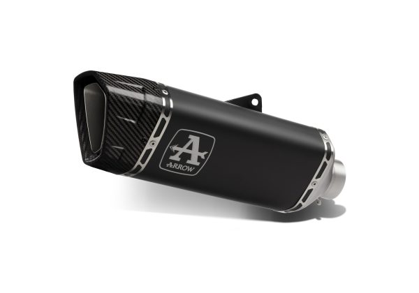 Sistem complet de evacuare ARROW PISTA Aprilia RS457 negru