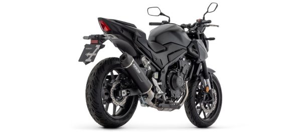 Tobă finală ARROW INDY RACE EVO aluminium negru Honda NX 500 2024-