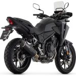 Tobă finală ARROW INDY RACE EVO aluminium negru Honda NX 500 2024-