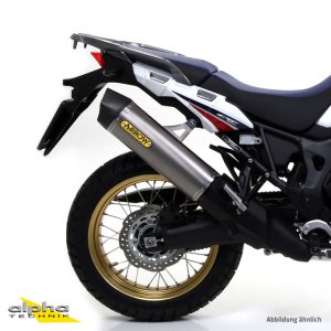 Tobă finală ARROW MAXI RACE TECH pentru Honda CRF1000L Africa Twin 2016- din Titan