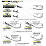 ARROW PRO-RACE Oțel inoxidabil pentru BMW S1000RR ab 2019- / M1000RR ab 2020- / M1000R ab 2023-