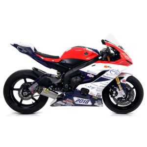 Tobă finală complet ARROW WORKS COMPETITION FULL TITANIUM SYSTEM pentru Yamaha YZF-R6 2017-, Titan