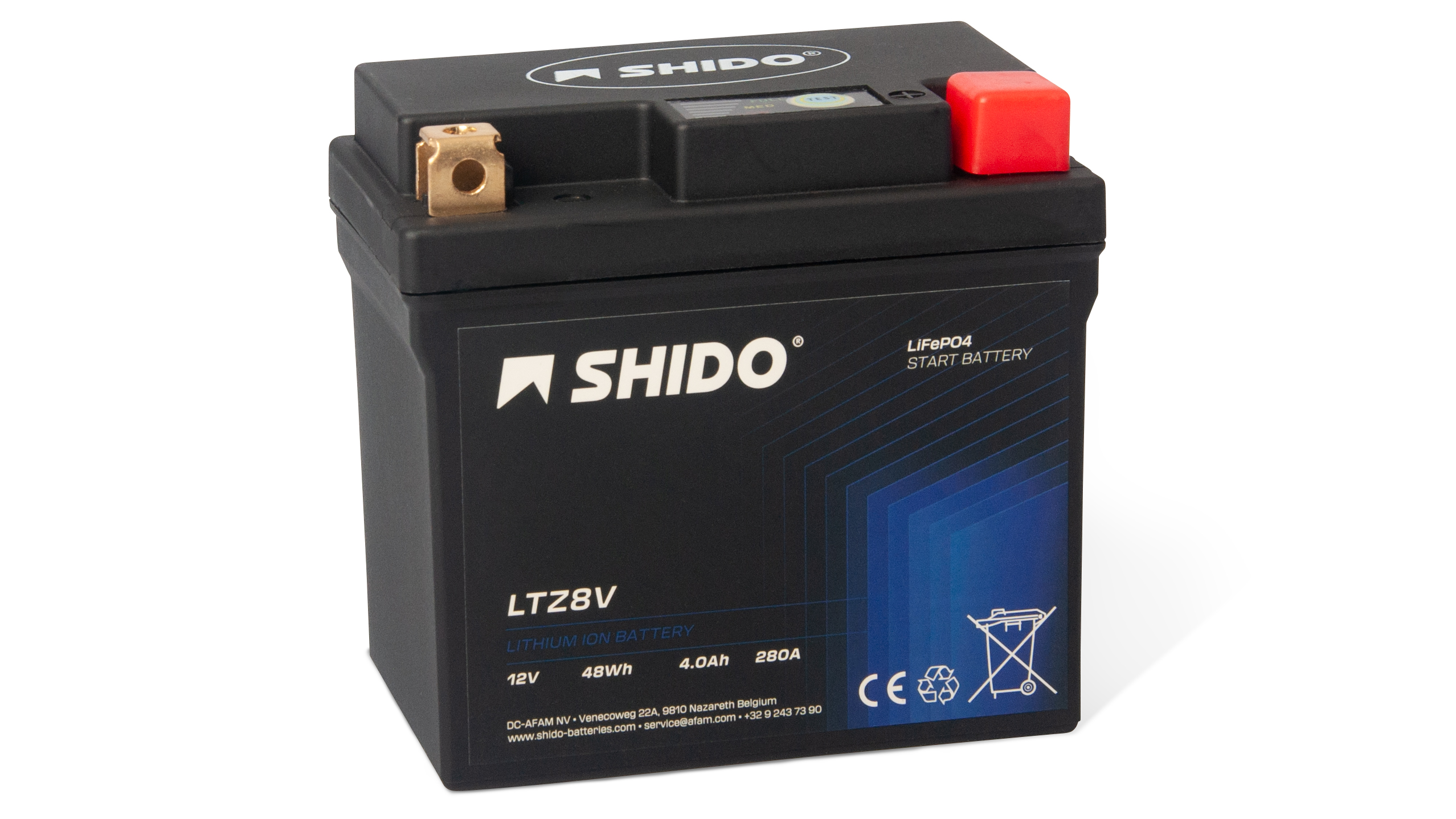 Baterie moto Litiu-Ion SHIDO LTZ8V