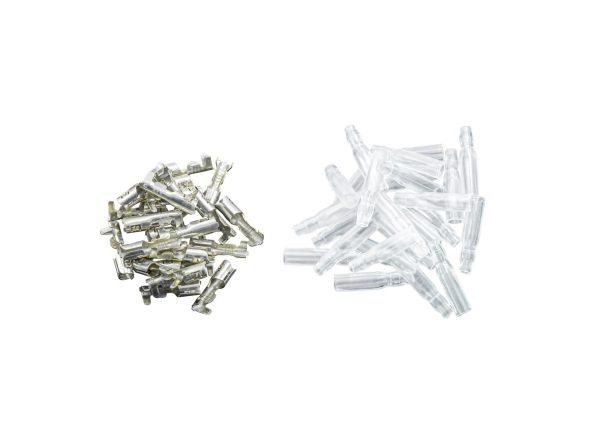 Set Conectori Japonezi Rotunzi FEMININ | Ø 4 mm | 50 bucăți