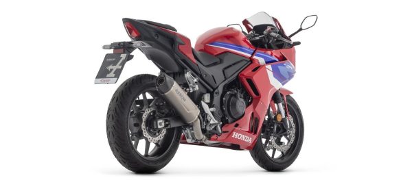 Toba finală ARROW INDY RACE EVO DARK Aluminiu negru Honda CBR500R 2024