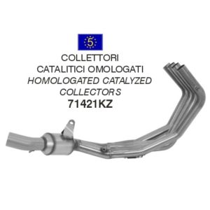 Galerie evacuare ARROW pentru Yamaha XJ6 2009-16 / XJ6 Diversion Anul modelului 2009-16, cu catalizator