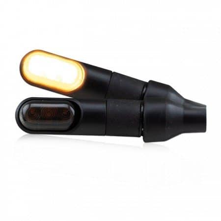 Semnalizări LED moto RAPID, negru