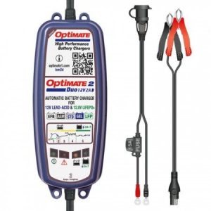 Încărcător de baterii moto OptiMate 2 DUO 12V/12.8V/13.2V – 2A