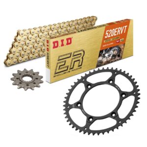 Set lanț transmisie DID 520 ERVT auriu KTM 300 EXC 2012–2023 de