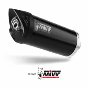 Tobă finală MIVV MOVER INOX NERO Honda Forza 350 / SH 350 / ADV 350 2022-2024
