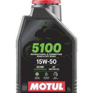 Ulei Motor Motul 5100 10W40 1L pentru motociclete 4T (Copy)