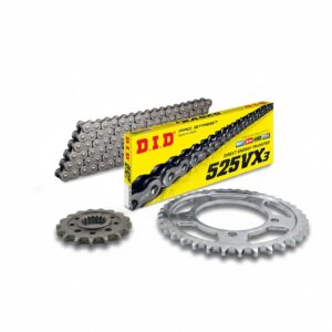 Set lanț transmisie secundară, configurat pentru HONDA CB 600 FA ABS 2007-2011 – 23-HO-304-00-525VX3