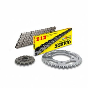 Set lanț transmisie secundară, configurat pentru YAMAHA FZ 600 S FAZER 2004-2007 – 23-YA-141-00-520VX3
