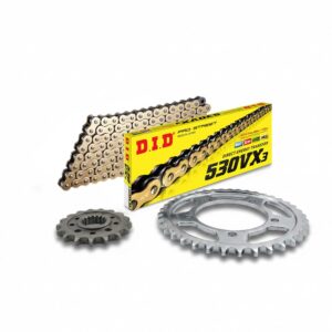 Set lanț transmisie secundară, configurat pentru SUZUKI GSX 600 1992-1997 – 23-SU-162-01-530VX3